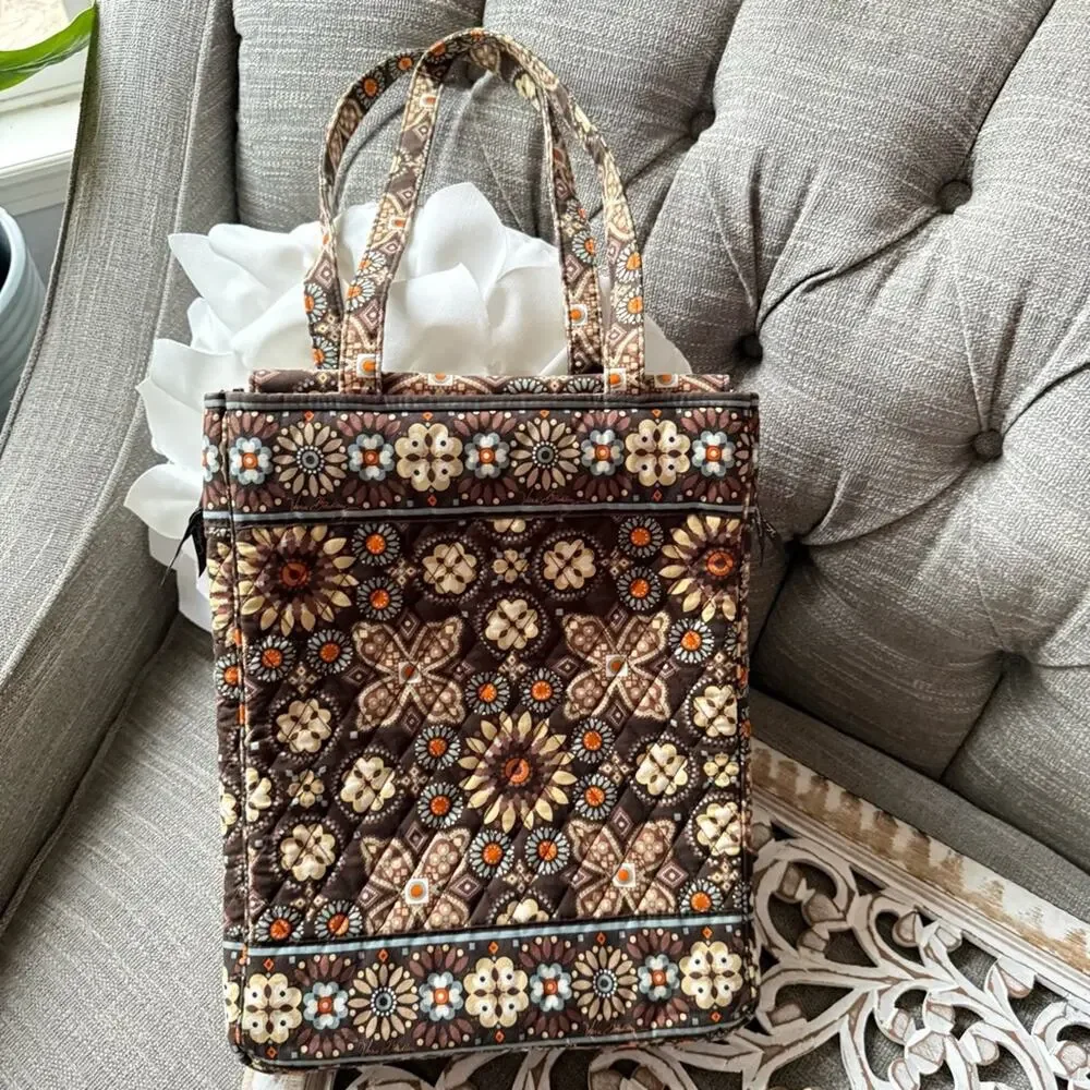 Vera Bradley Computer Laptop Shoulder Bag Purse